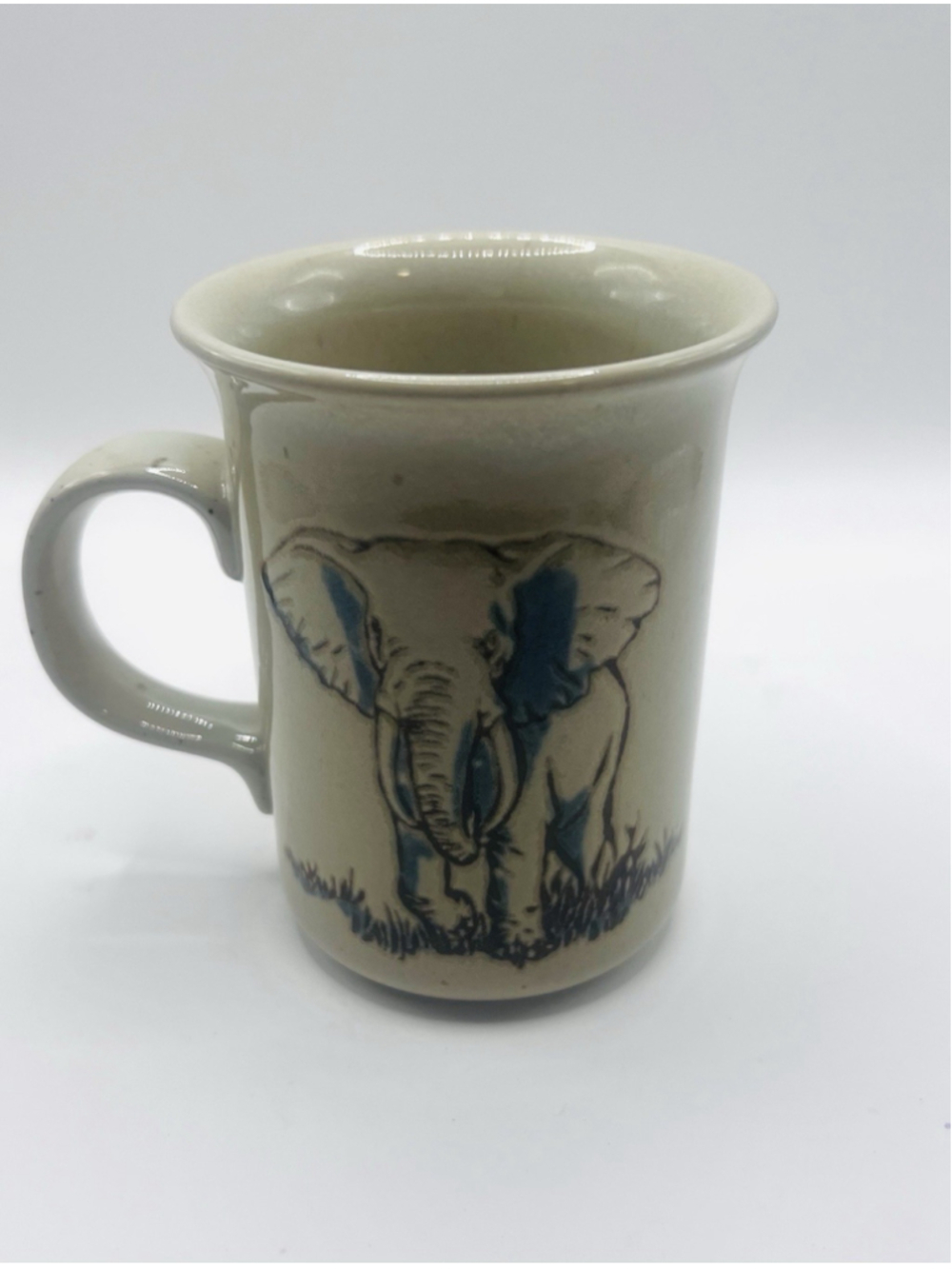 Vintage Otagiri Japan Elephant Coffee Mug Hand Crafted w/ Original Recipes